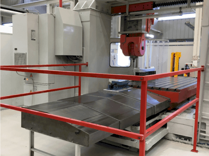 Front view of Zayer KP 3000 AR machine