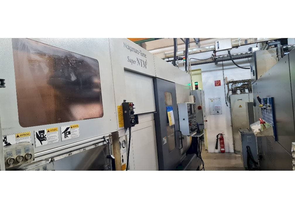 Front view of NAKAMURA Super NTM³ machine