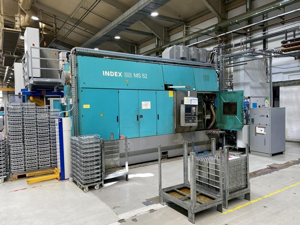 Front view of Index MS 52 G machine