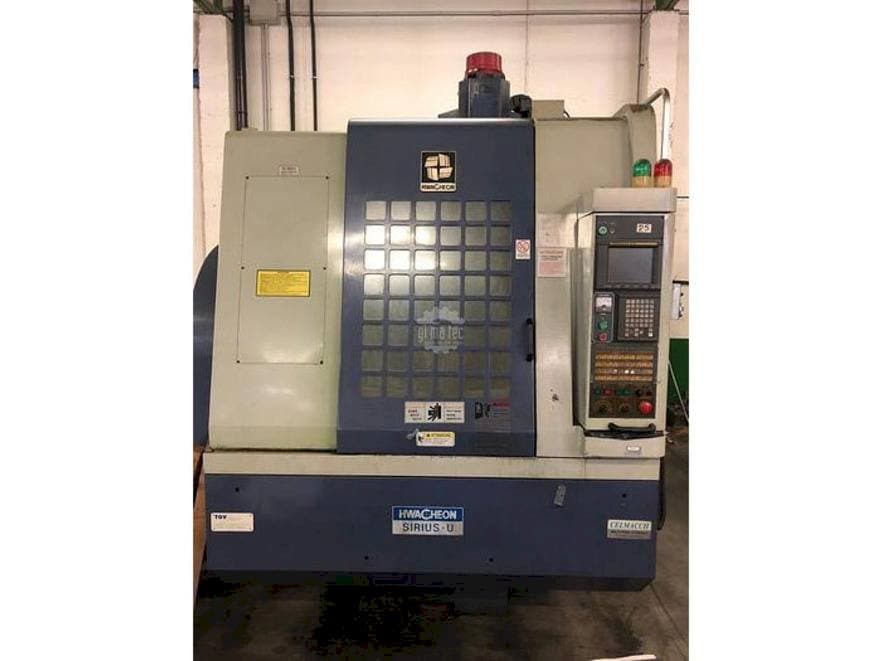 Front view of HWACHEON SIRIUS U machine