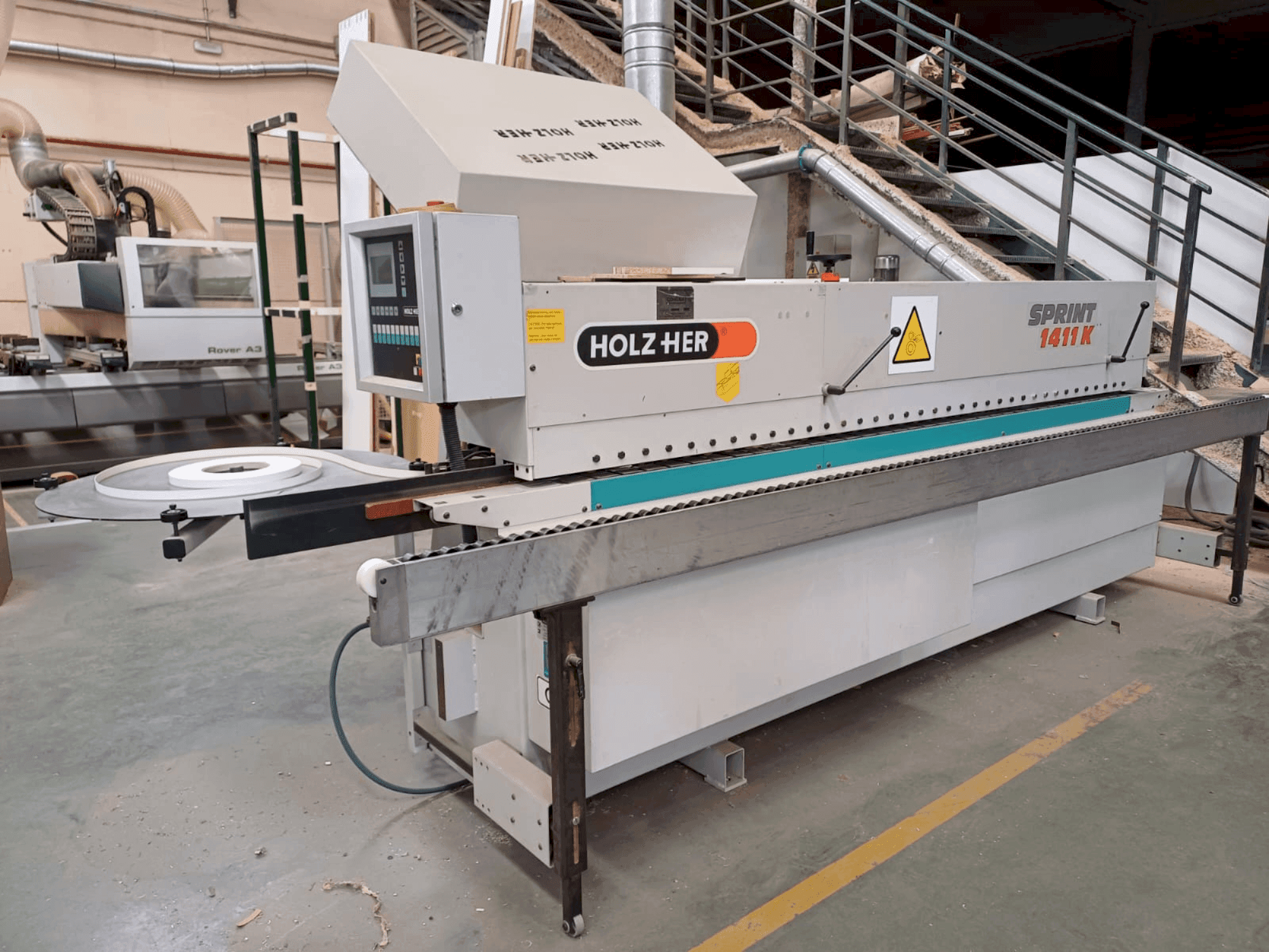 Front view of HOLZHER SPRINT 1411K machine