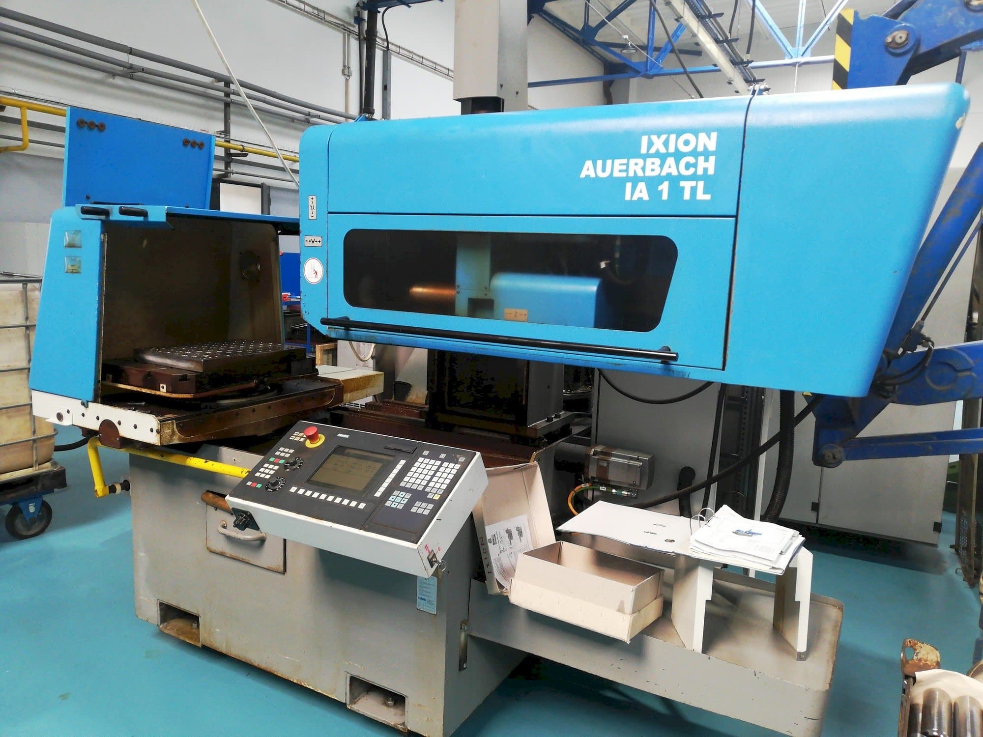 Front view of IXION Auerbach IA 1 TL machine