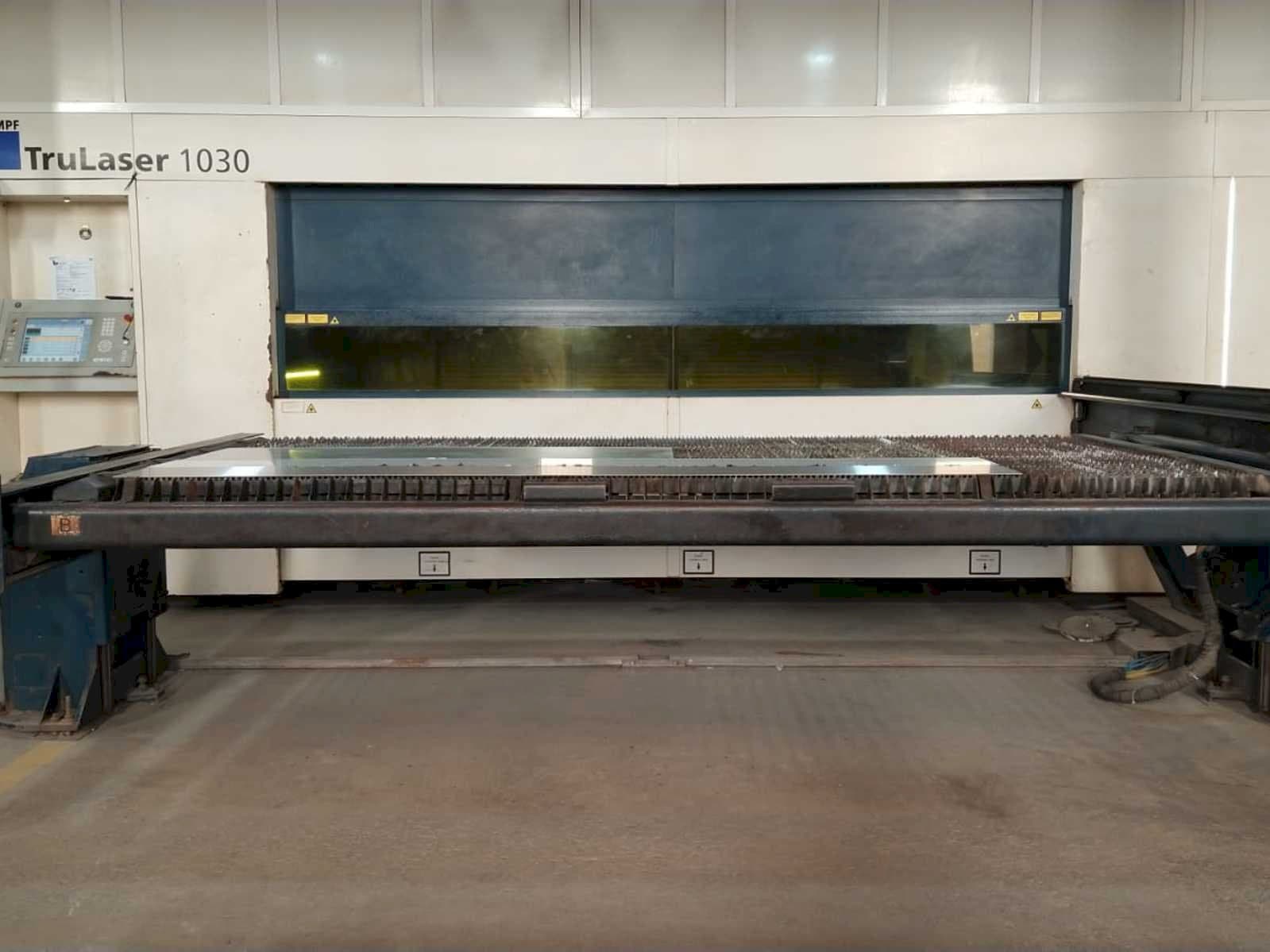 Front view of Trumpf True Laser 1030 machine