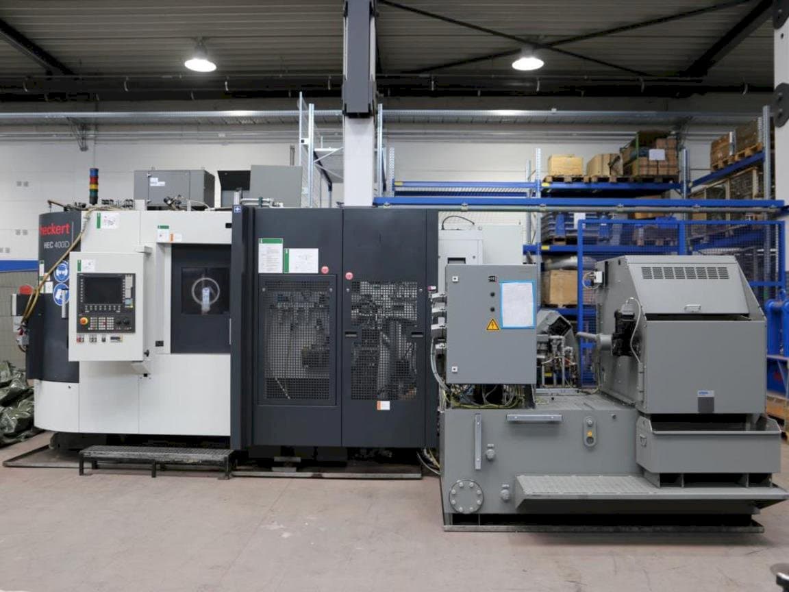 Front view of Heckert HEC 400D  machine