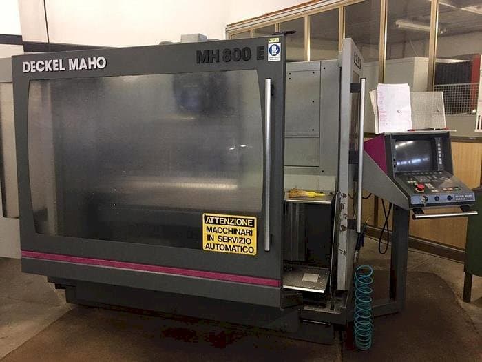 Front view of DECKEL MAHO MH800E machine