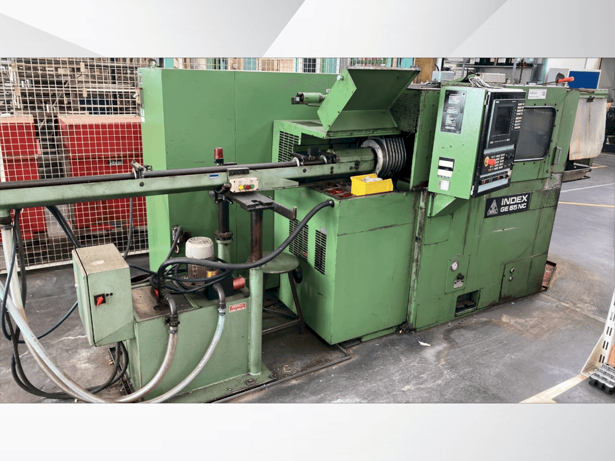 Front view of Index GE65 NC  machine