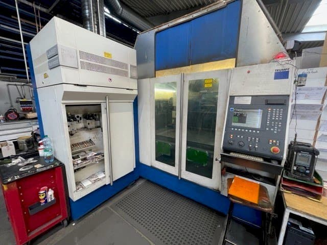 Front view of Trumpf TC L 3050 machine