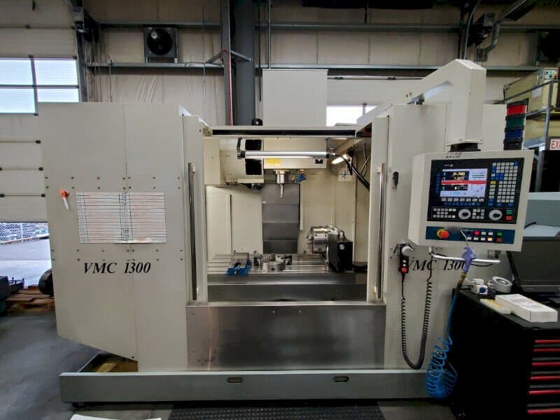Front view of Modern Microcut VMC 1300 machine