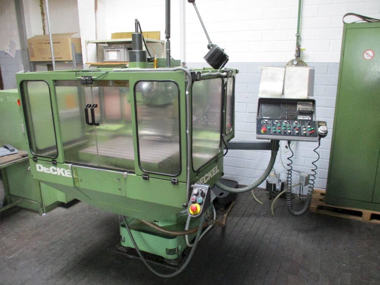 Front view of DECKEL FP 3NC machine