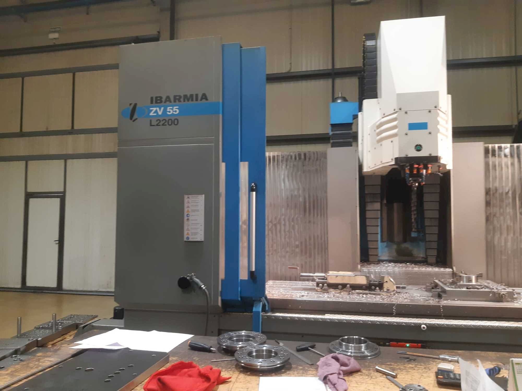 Front view of IBARMIA ZV55 L2200  machine