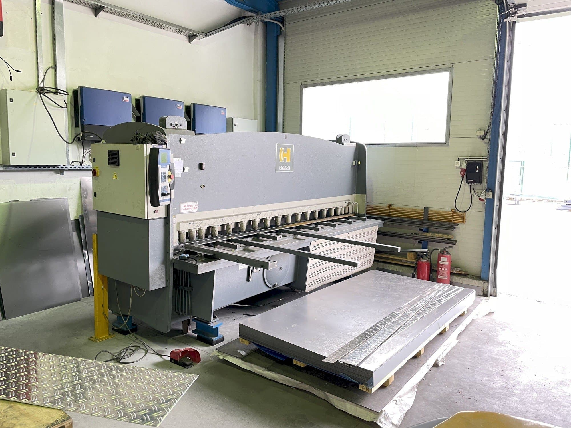 Front view of HACO HSLX 3006 machine