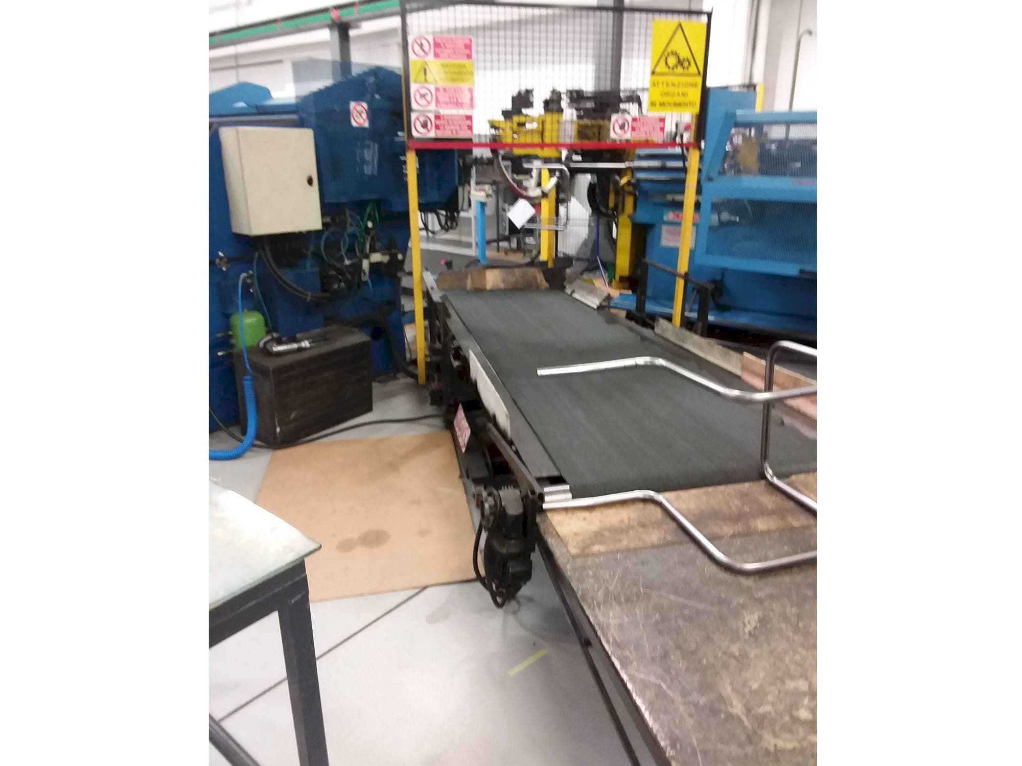 Front view of Crippa 532 machine