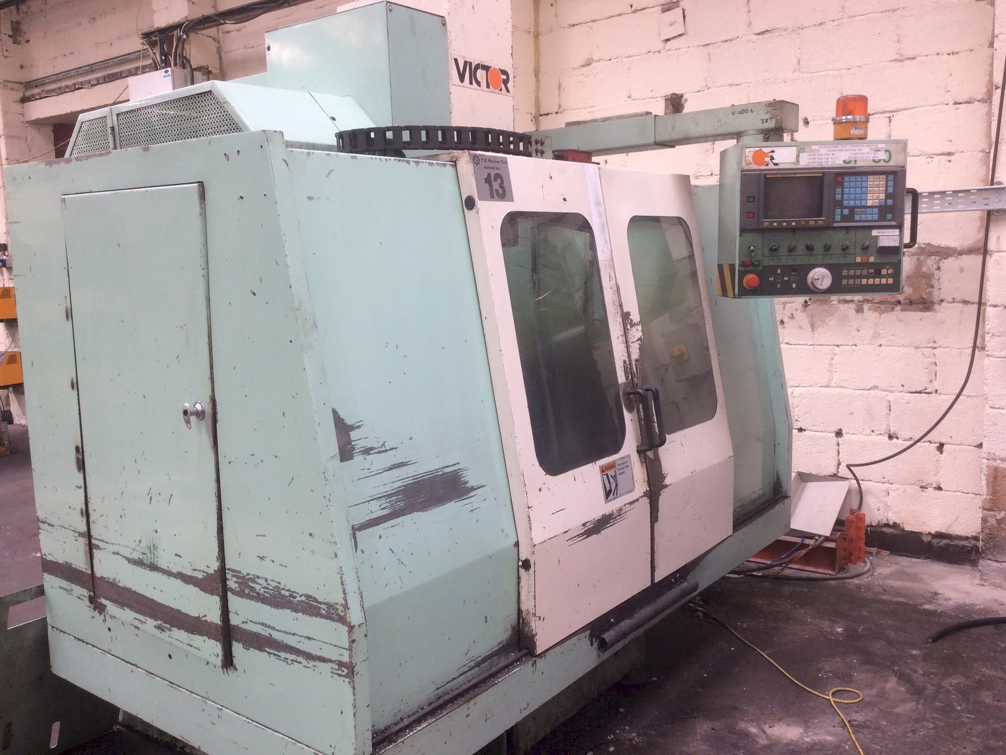 Front view of Victor V Center-80 machine