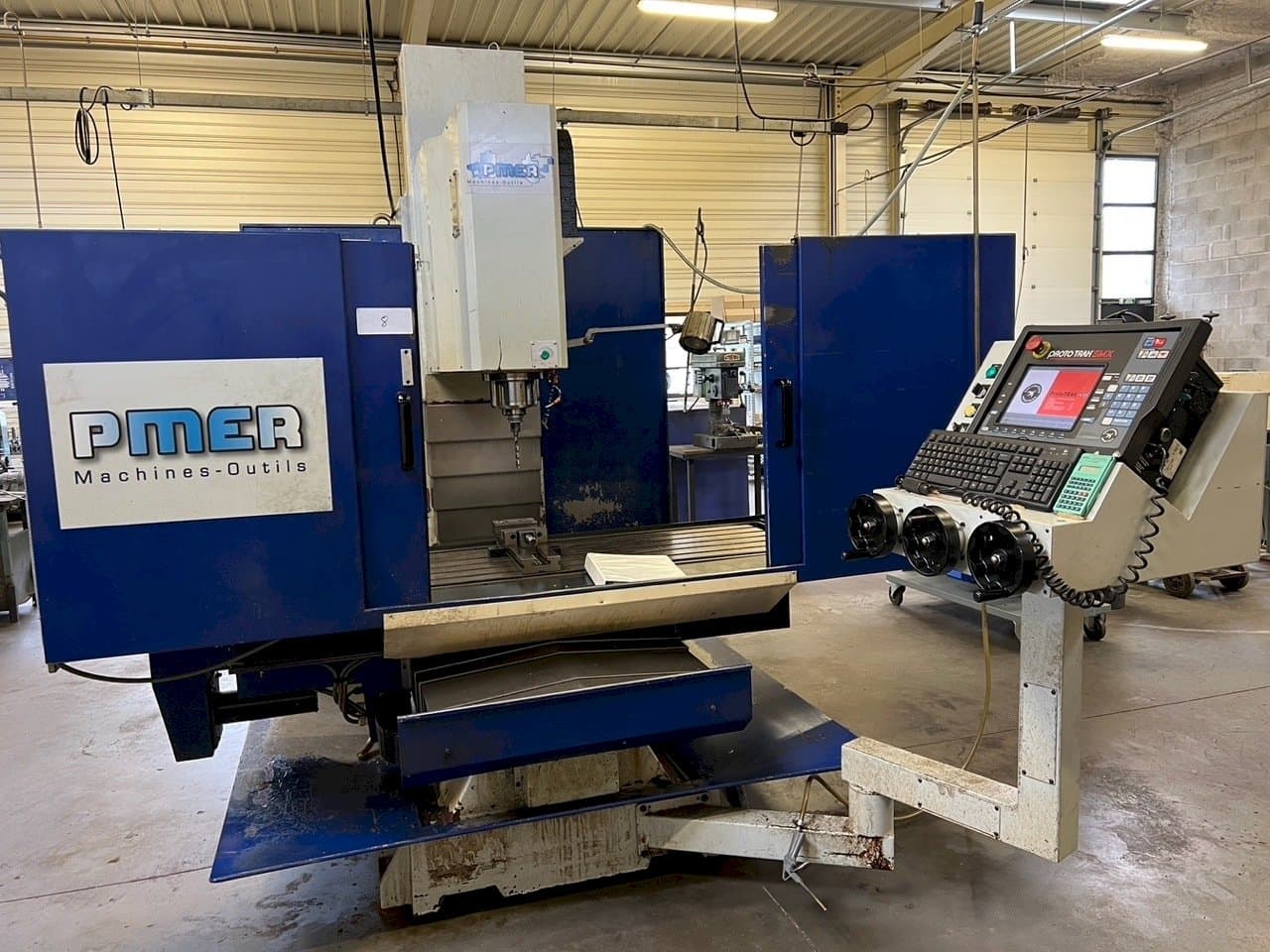 Front view of PMER S-2473 machine