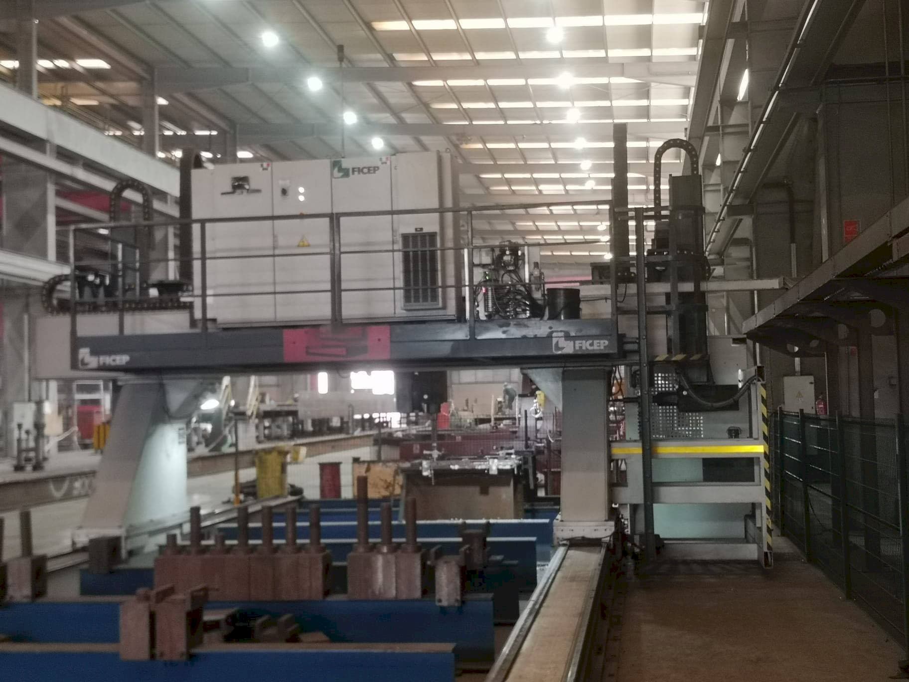 Front view of FICEP 3003/12 GDD machine