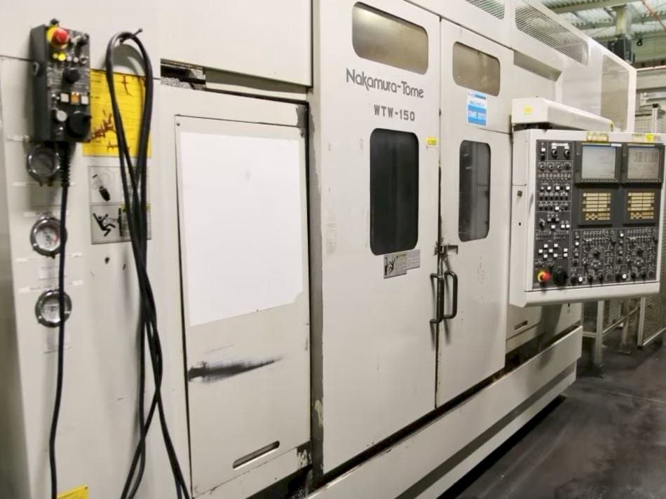 Left view of NAKAMURA-TOME WTW-150 machine