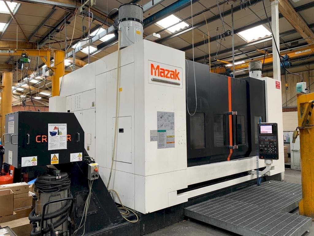 Front view of Mazak VTC-820/30 machine