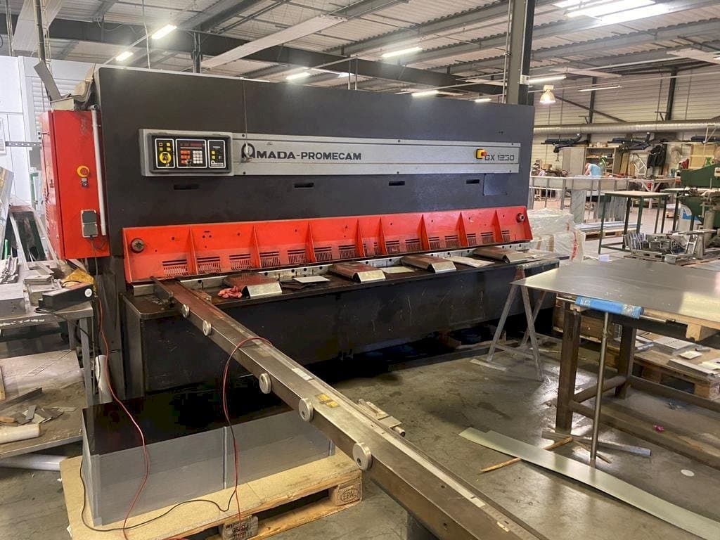 Front view of AMADA GX 1230 machine