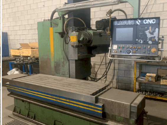 Front view of LAGUN FBF 1800 machine