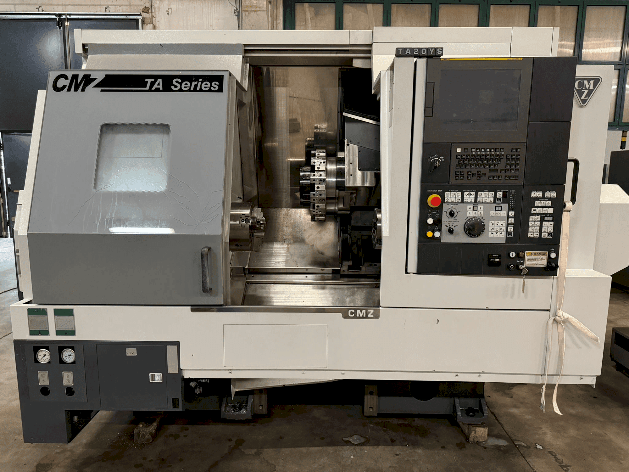 Front view of CMZ TA20YS  machine
