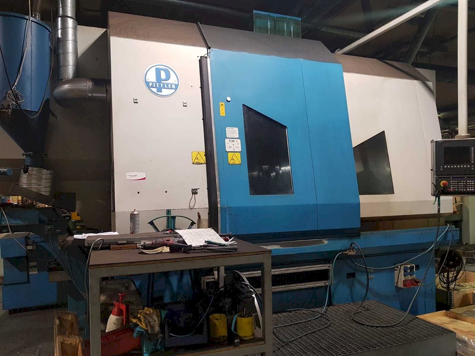 Front view of Pittler PV 1000  machine