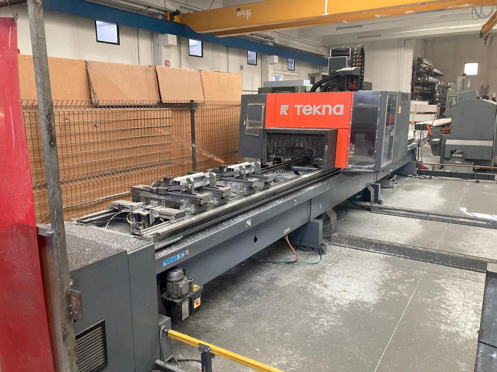 Front view of Tekna TKE 944-7 machine