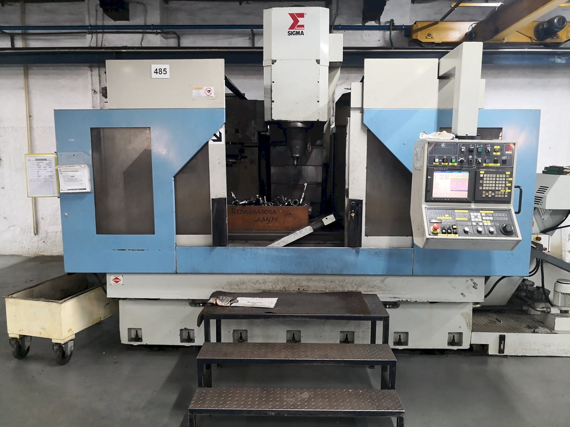 Front view of Sigma Zenit 6  machine