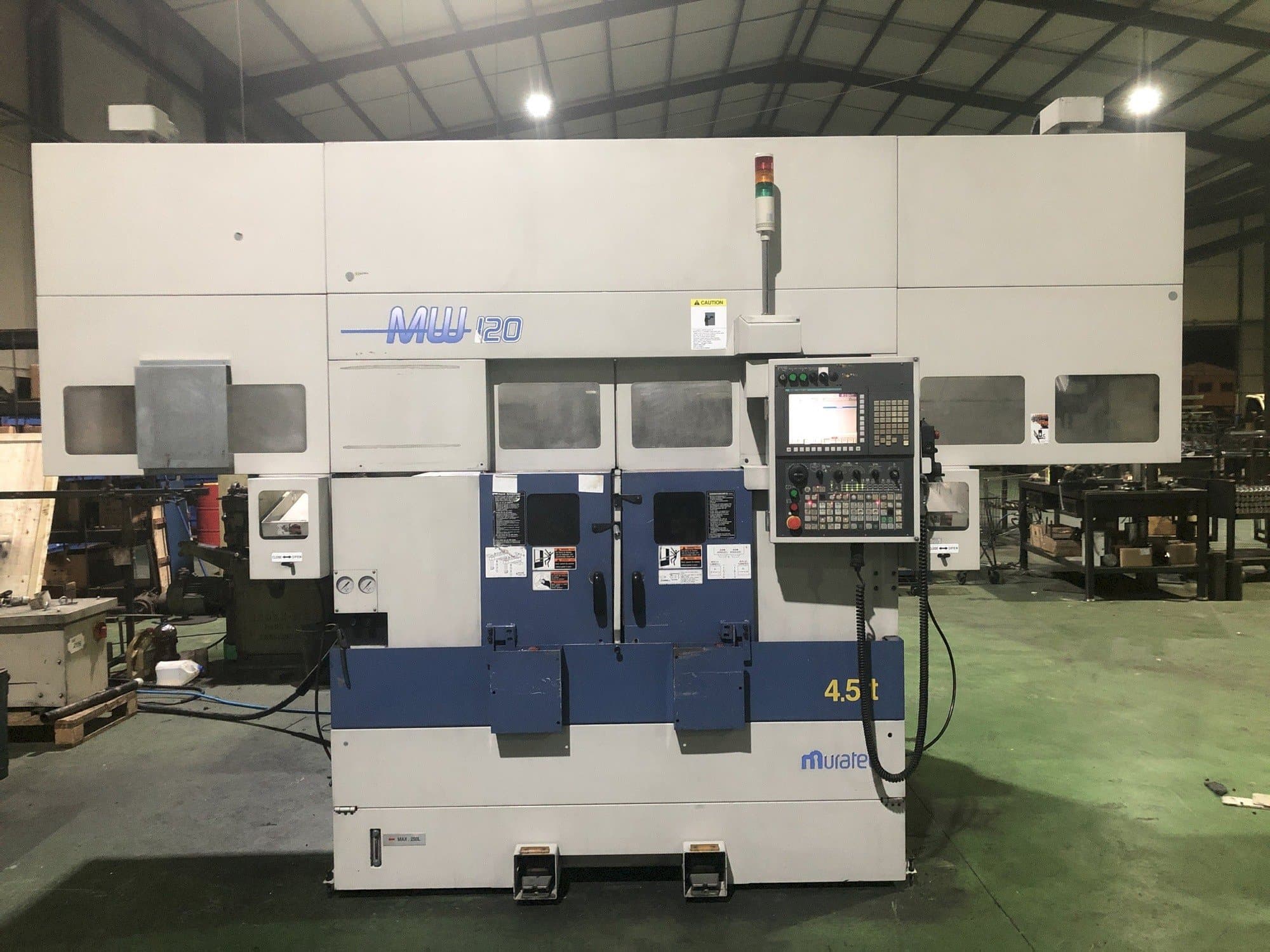 Front view of Muratec MW 120 GT machine