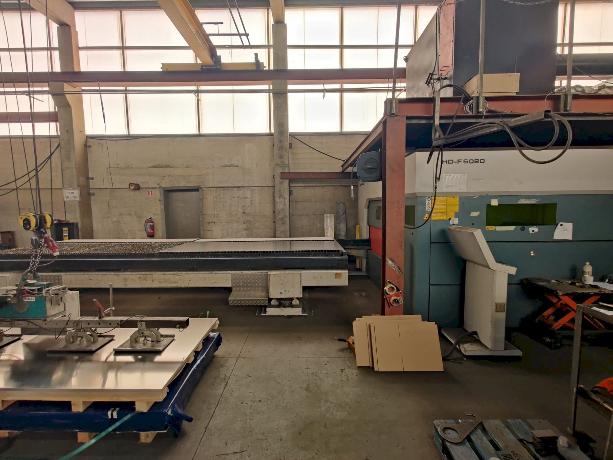 Front view of Durma HD-F 6020 III machine