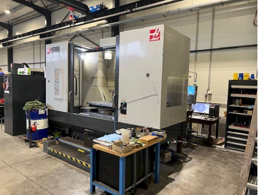 Front view of HAAS EC-1600 machine