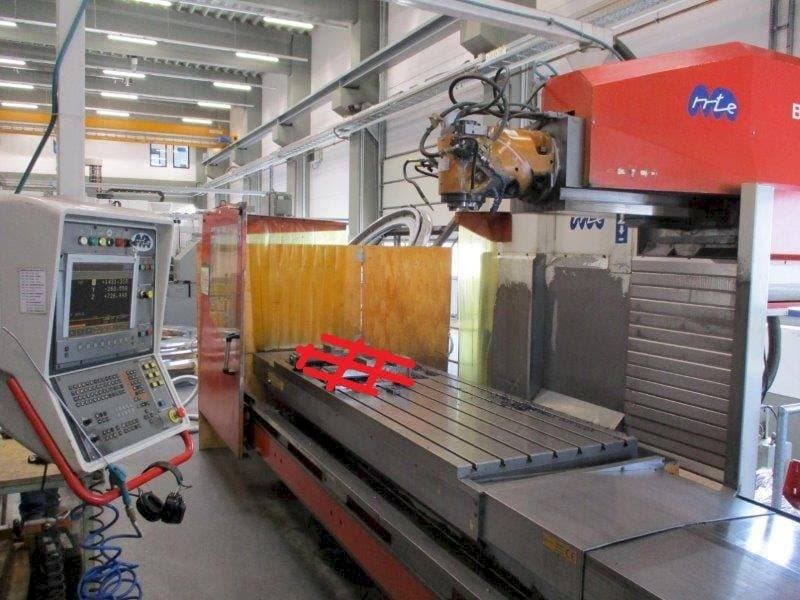 Front view of MTE BF-2700 machine