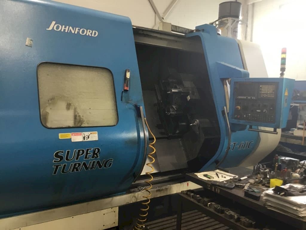 Front view of Johnford ST-60C  machine