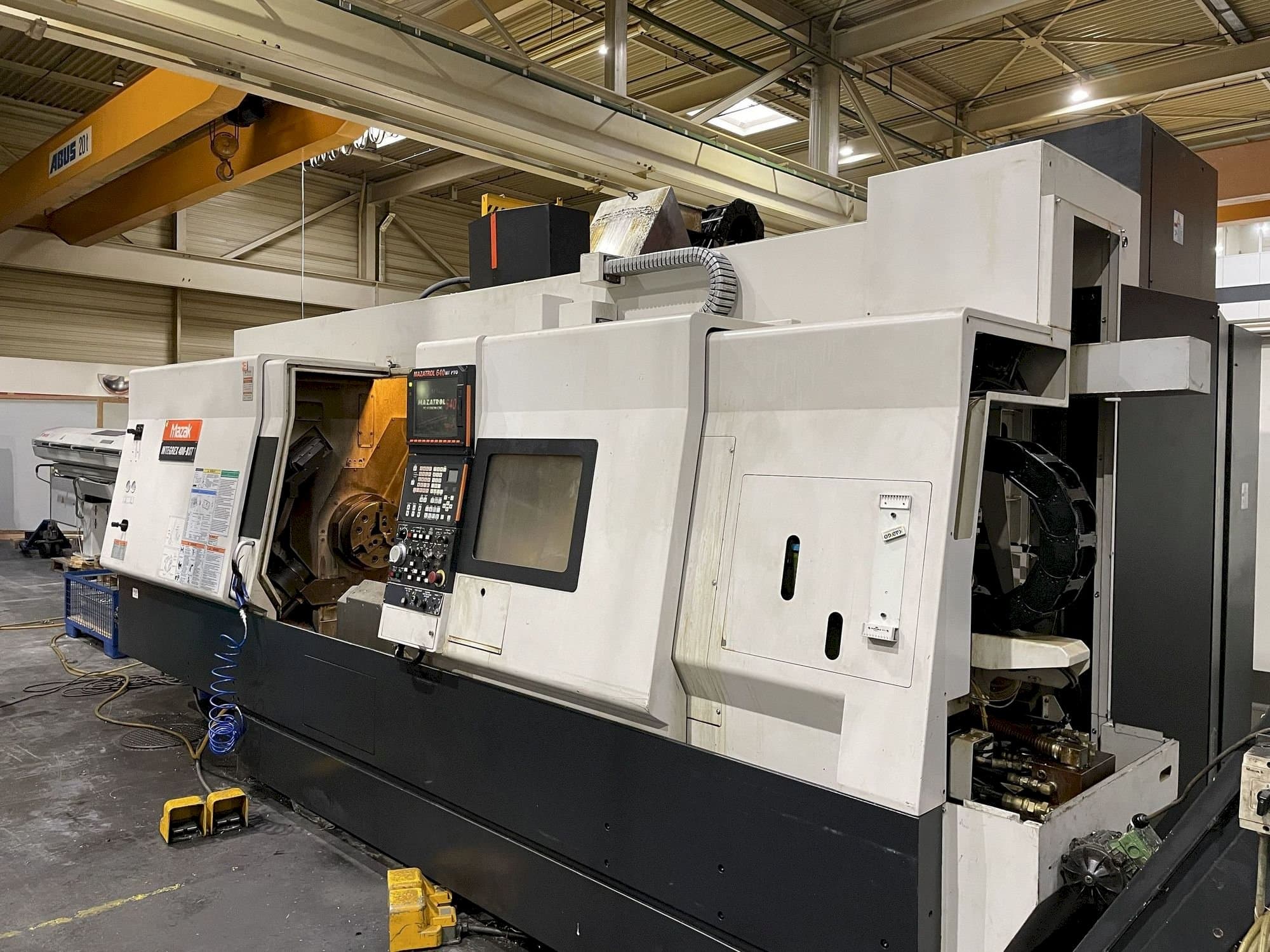 Front view of Mazak Integrex 400 III ST machine