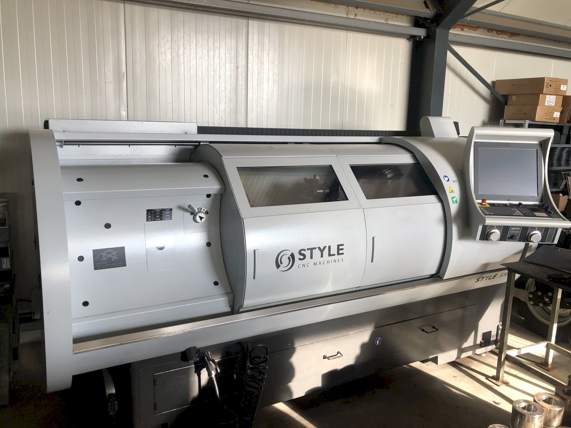 Front view of STYLE 510  machine