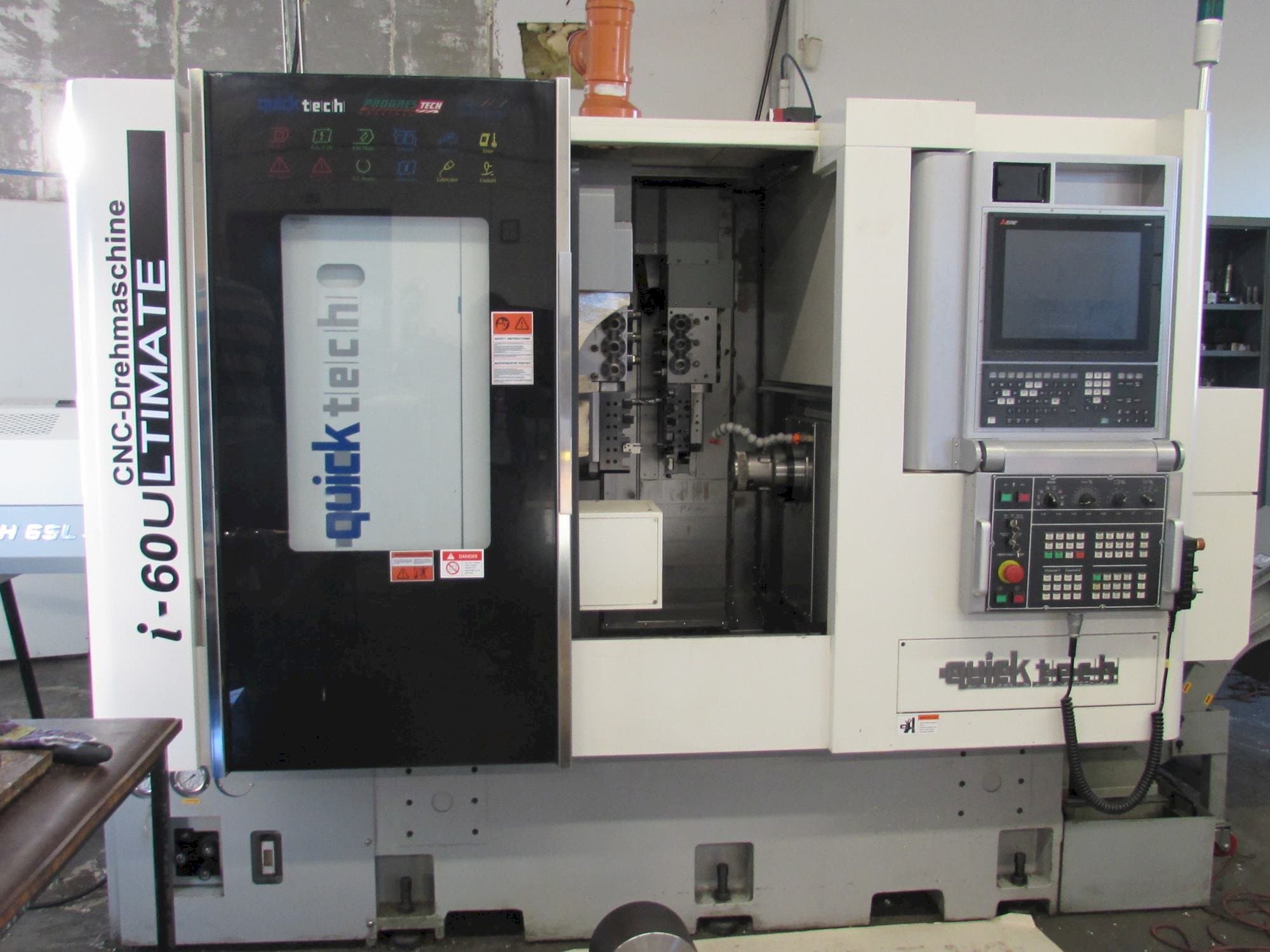 Front view of Quick-Tech I-60U machine