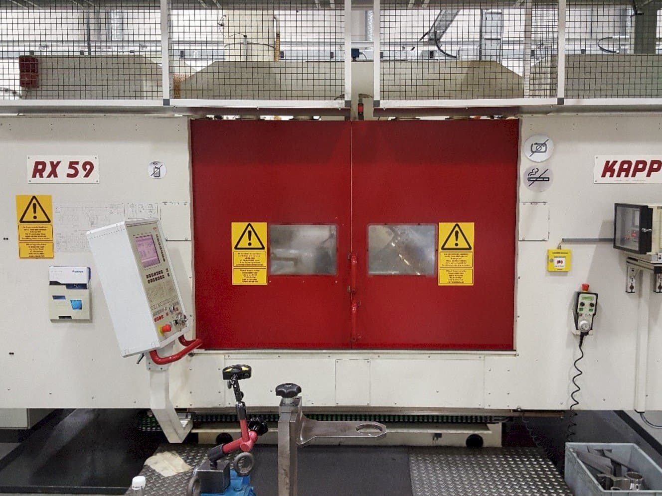 Front view of Kapp RX59 machine