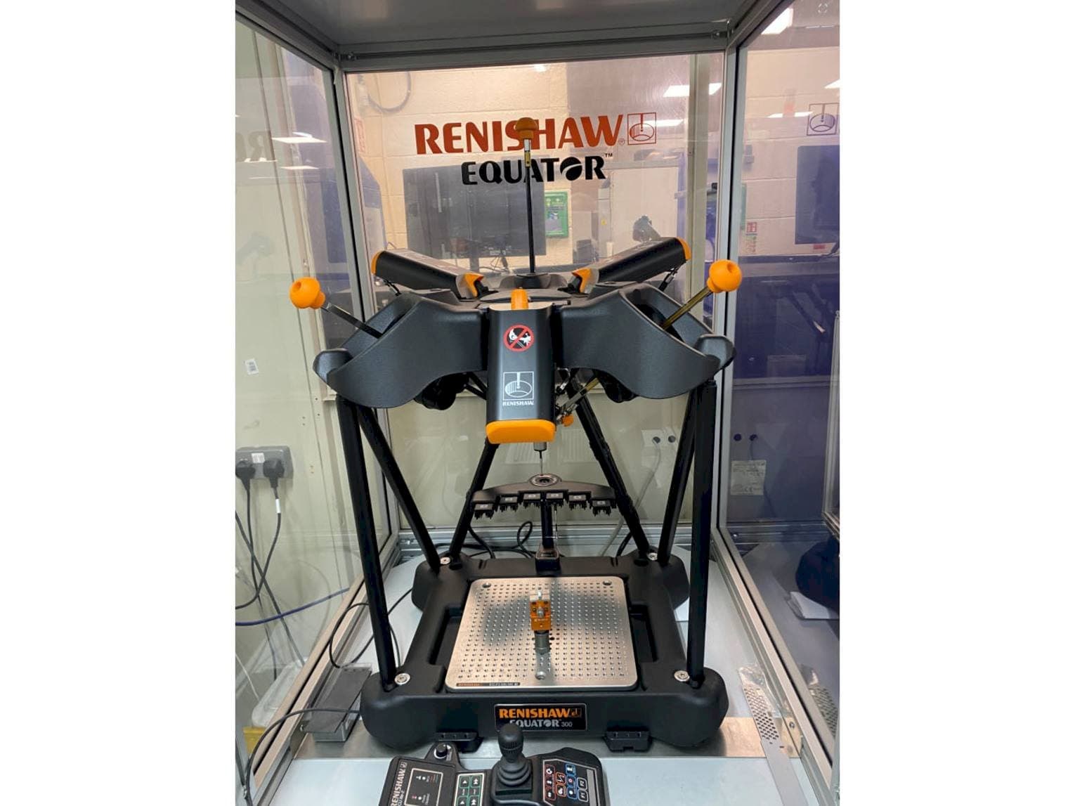 Front view of RENISHAW Equator 300  machine