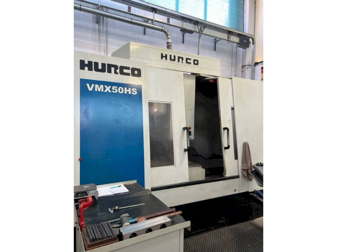 Front view of Hurco VMX 50 HS machine
