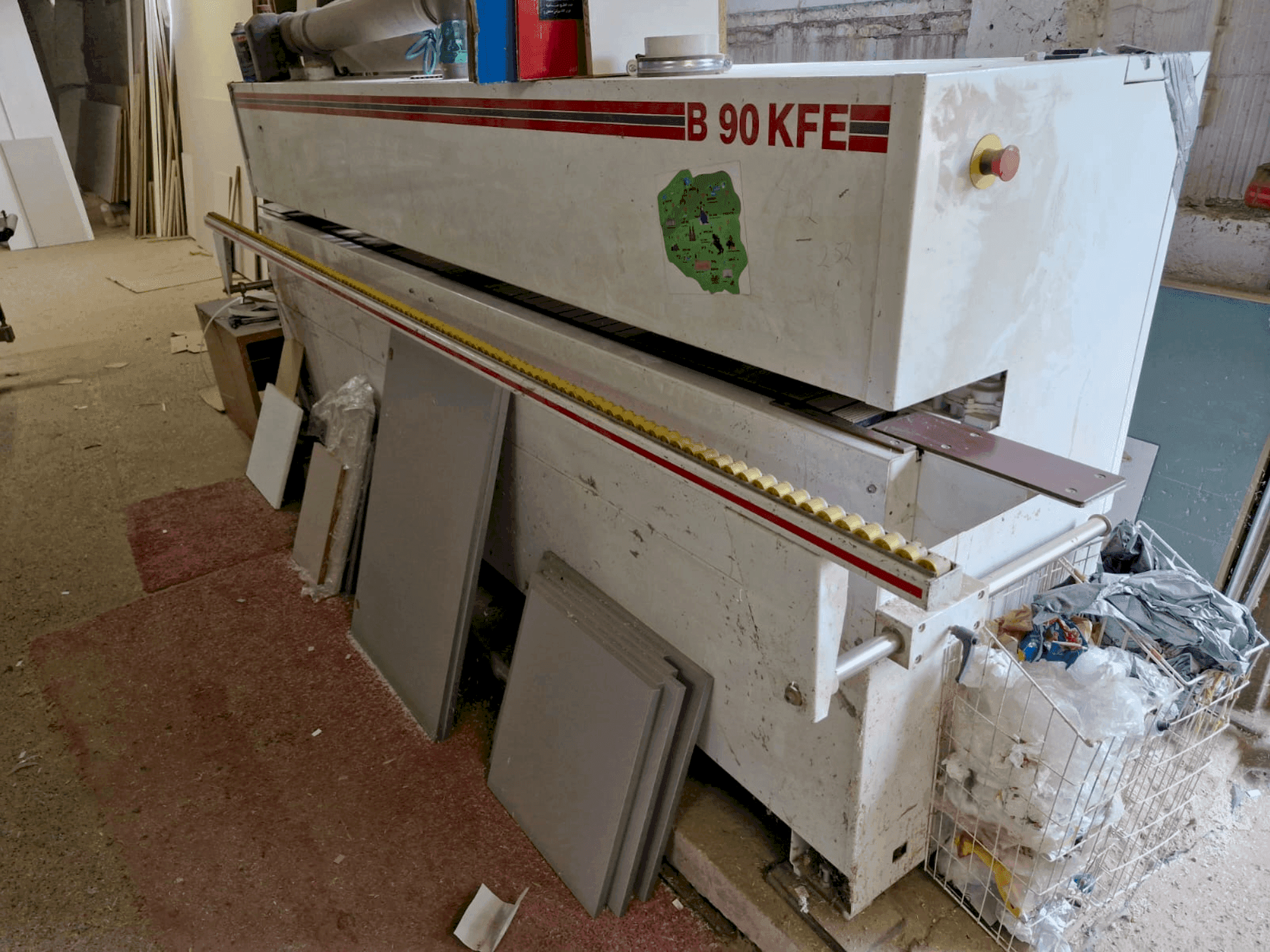 Front view of LANGE B 90 KFE machine