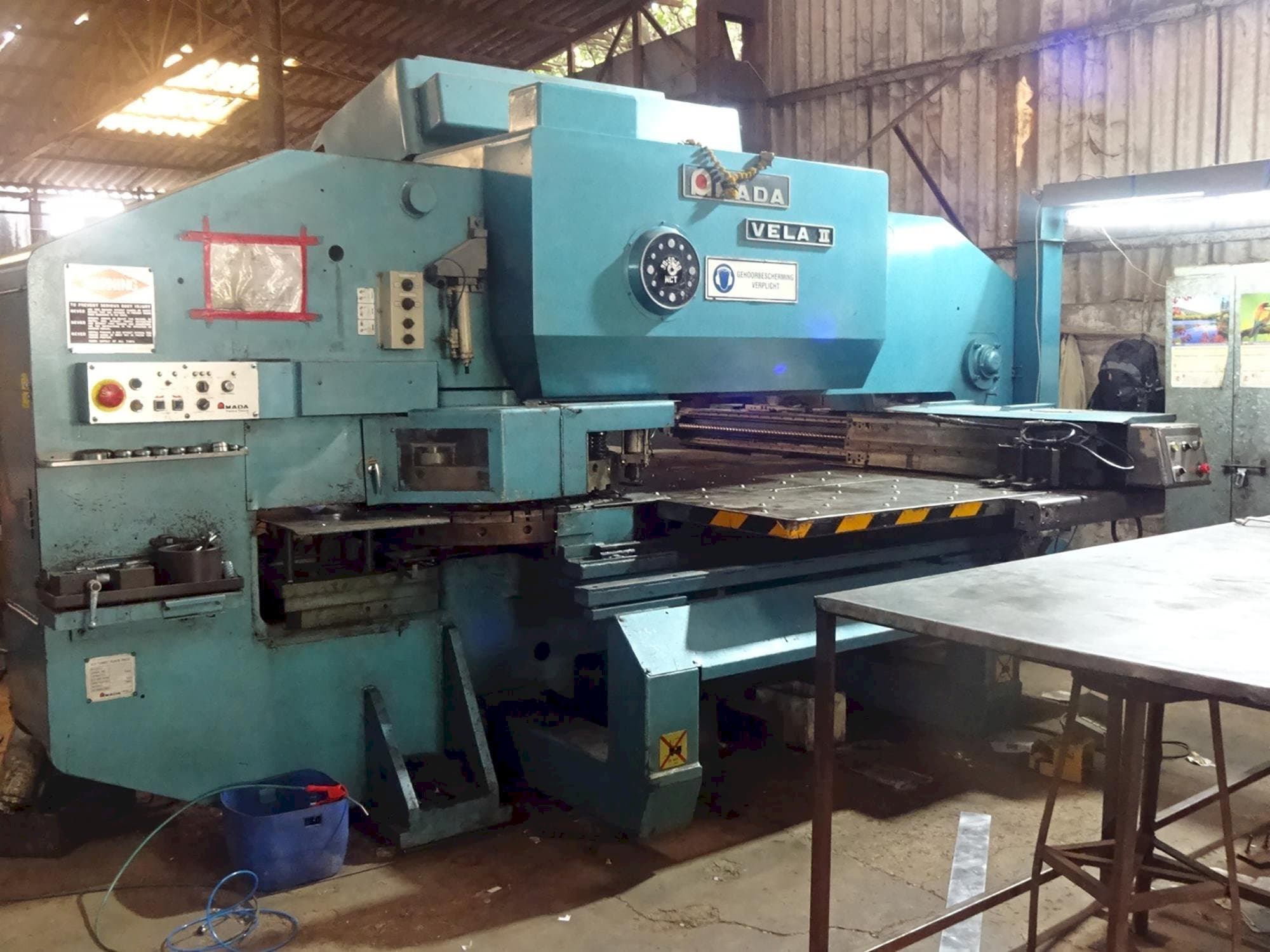 Left view of AMADA VELA II 355 Machine