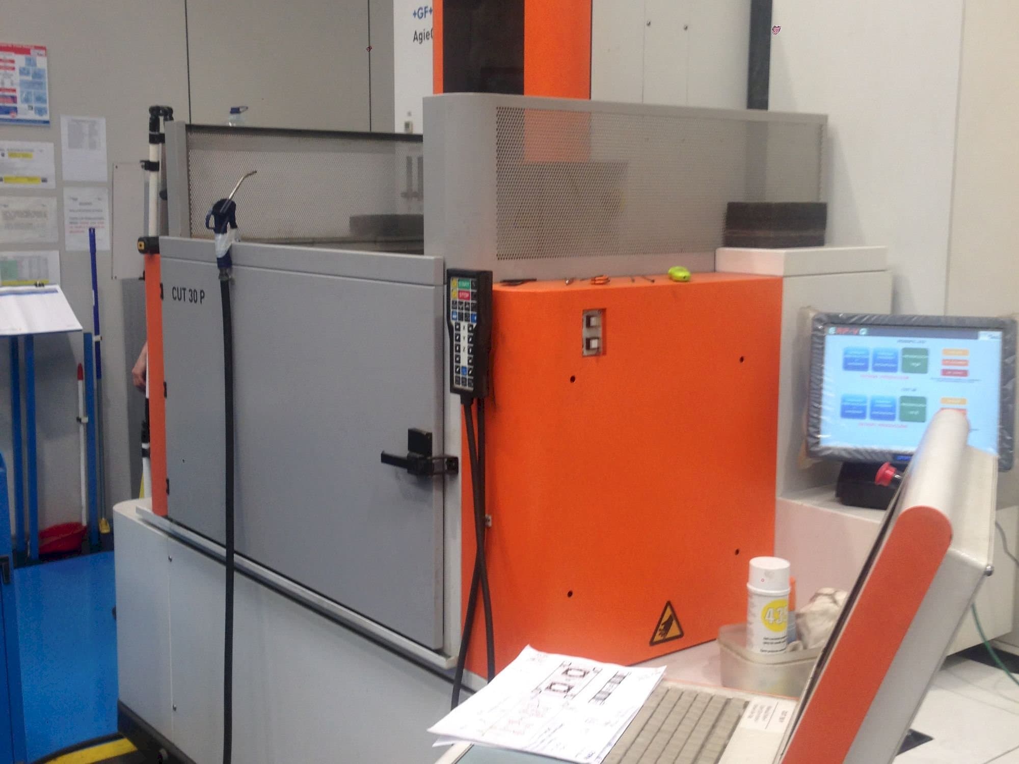 Front view of CHARMILLES CUT 30P machine