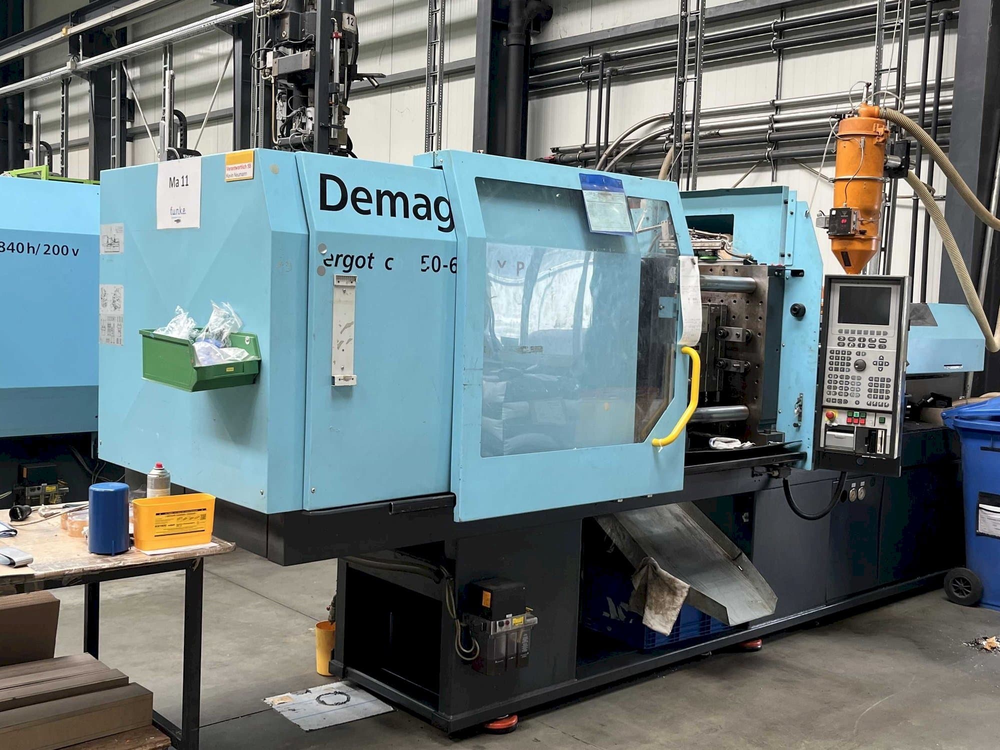 Front view of DEMAG Ergotech 150/500 - 600 EXTRA machine
