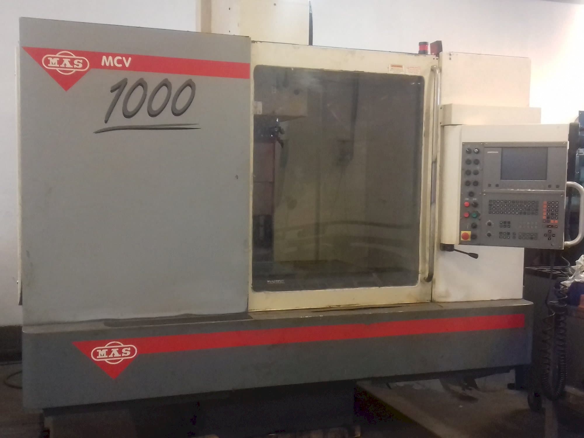 Front view of KOVOSVIT MAS MCV 1000 CNC  machine