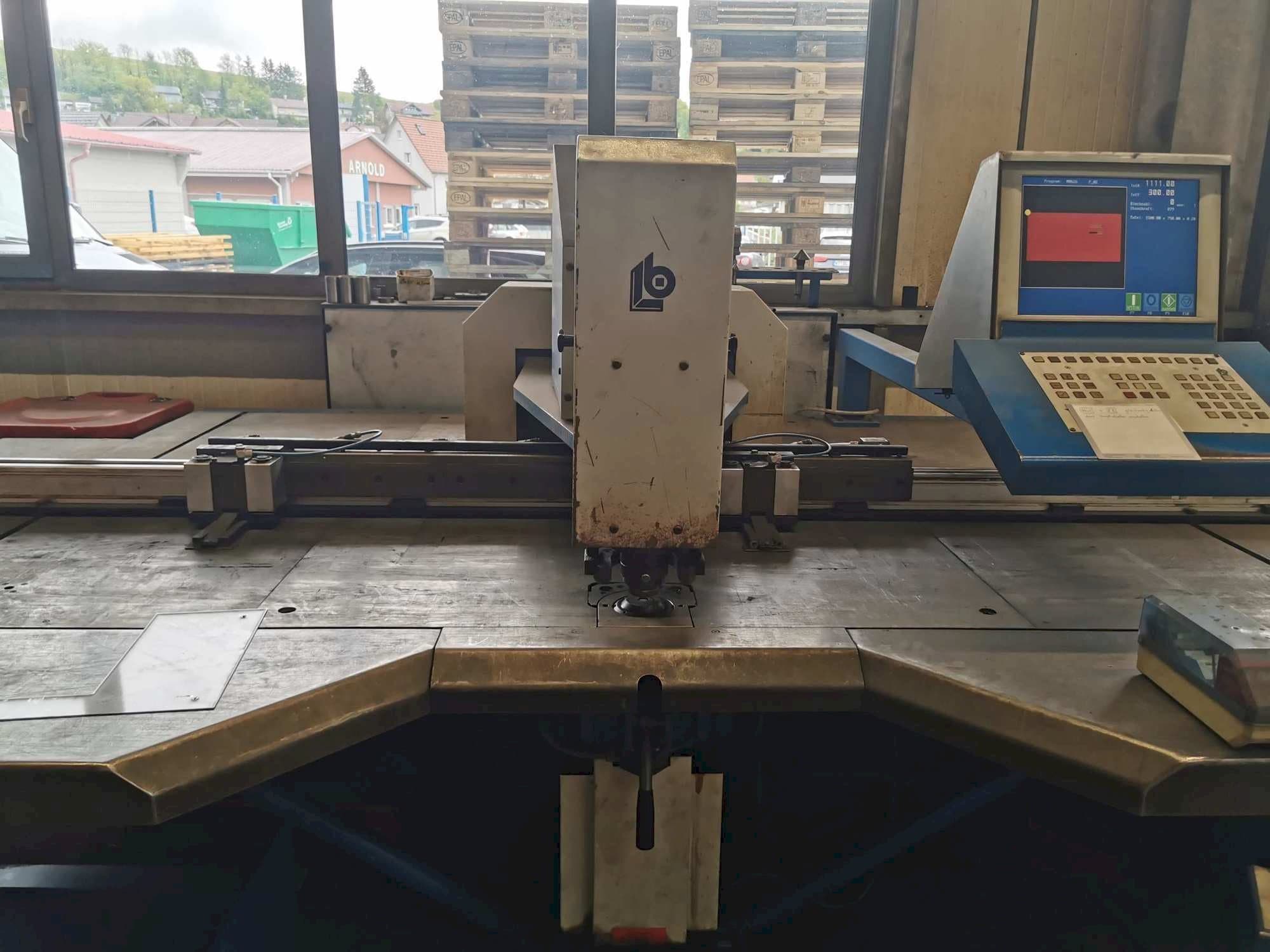 Front view of BOSCHERT PL 150 CNC Z machine