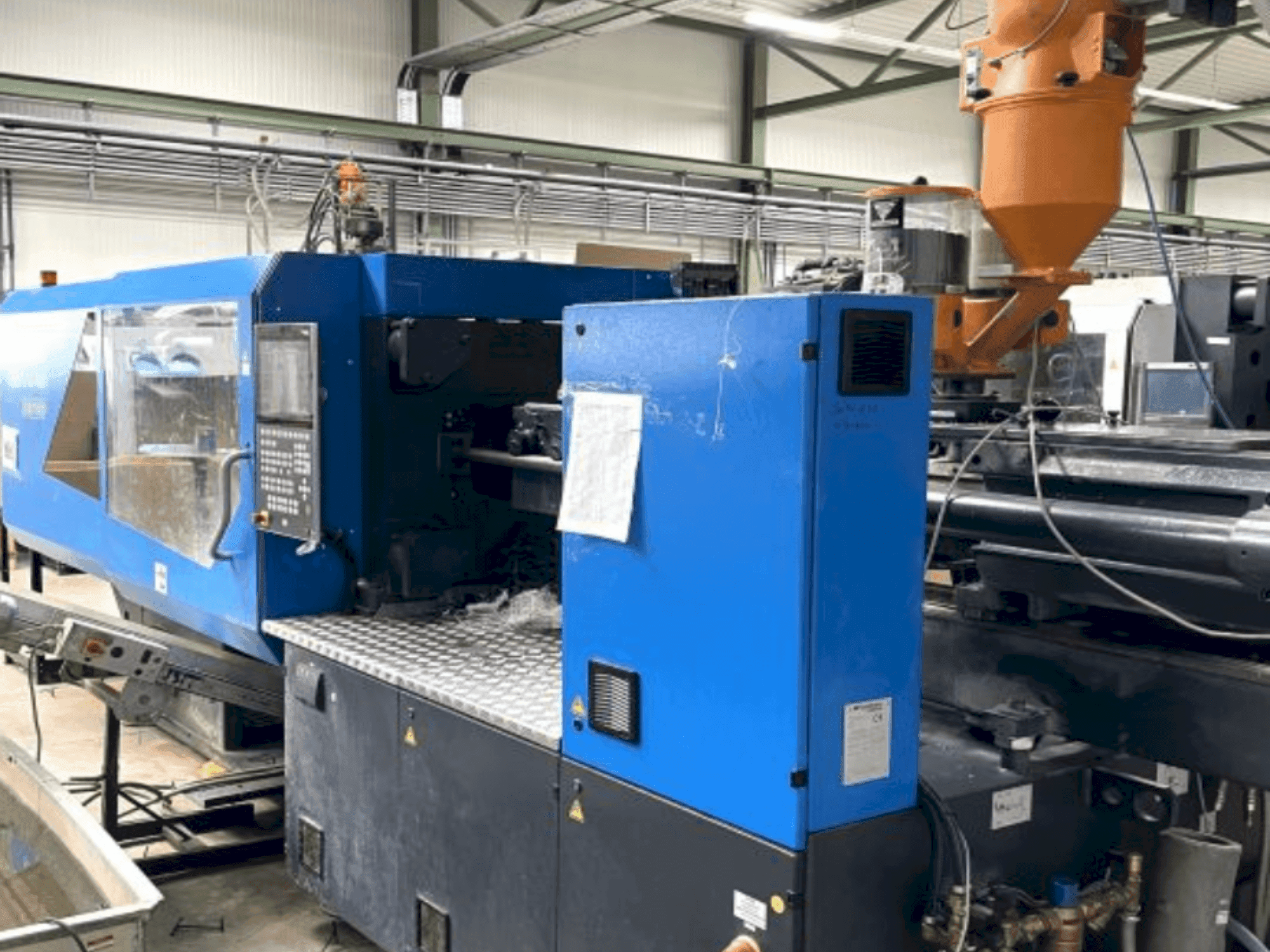 Front view of DEMAG Systec 210/580-840 (2019) machine
