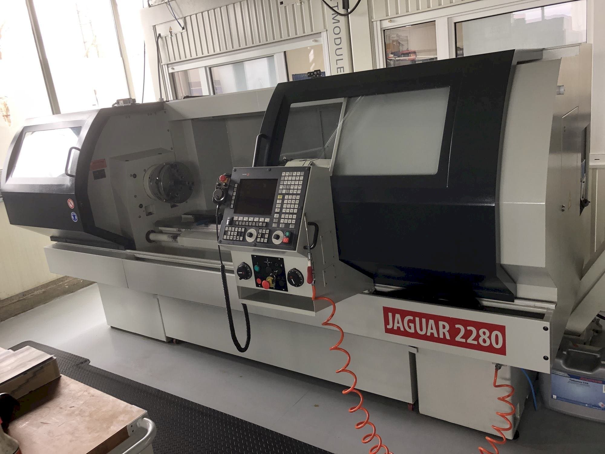 Front view of JESSEY AGUAR 2280 machine