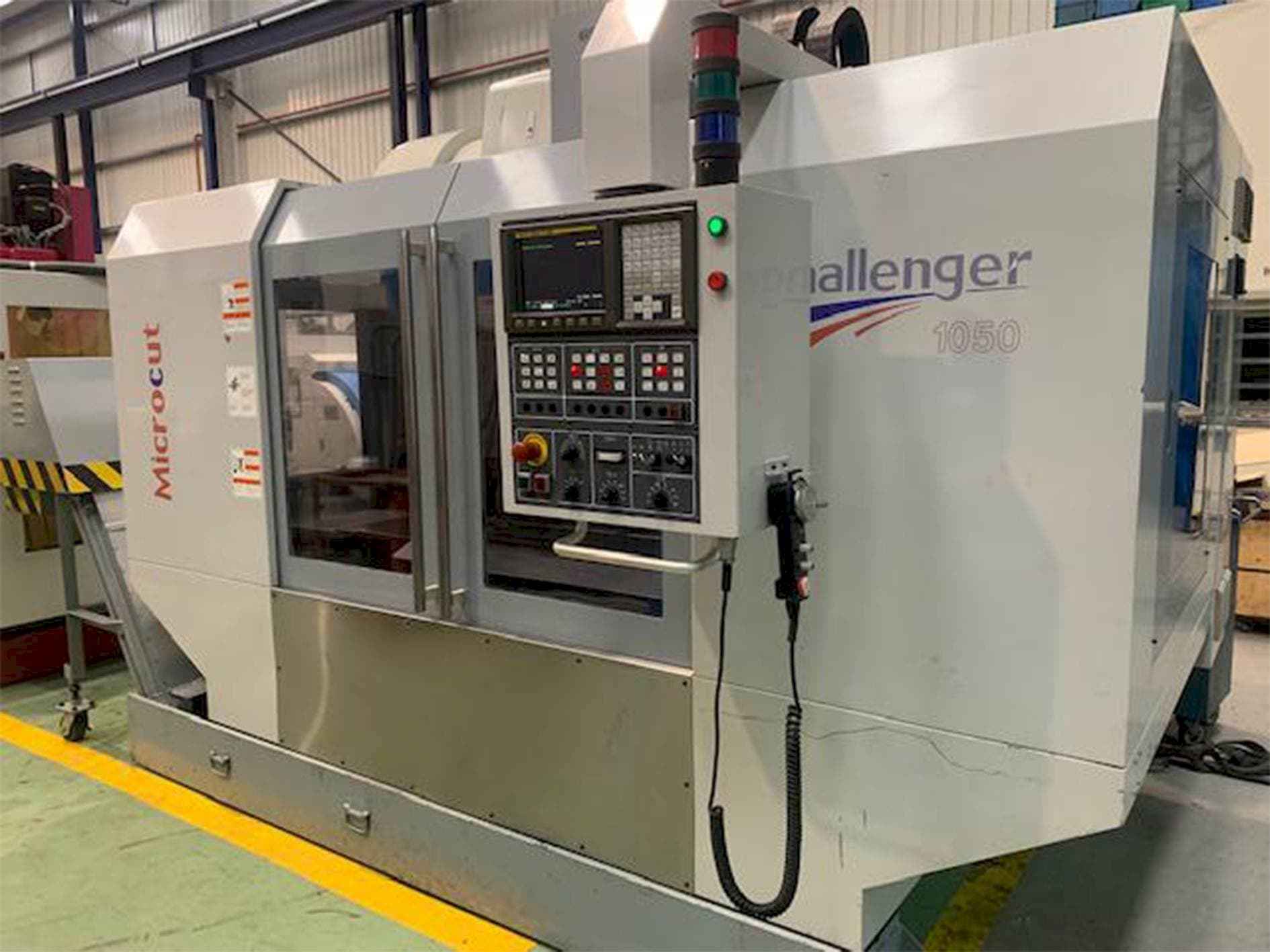 Front view of MICROCUT Challenger 1050 machine