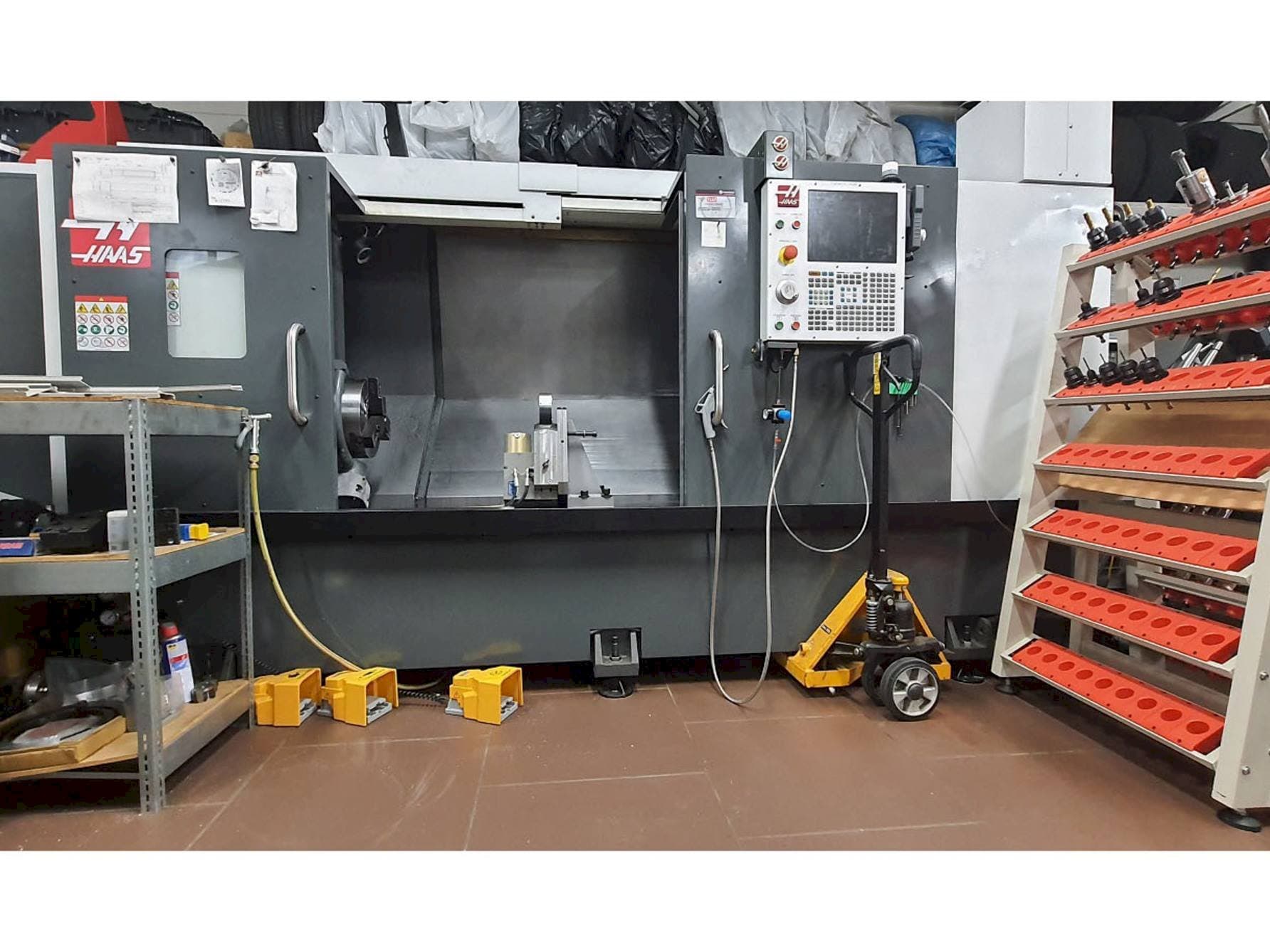 Front view of HAAS ST-30L machine