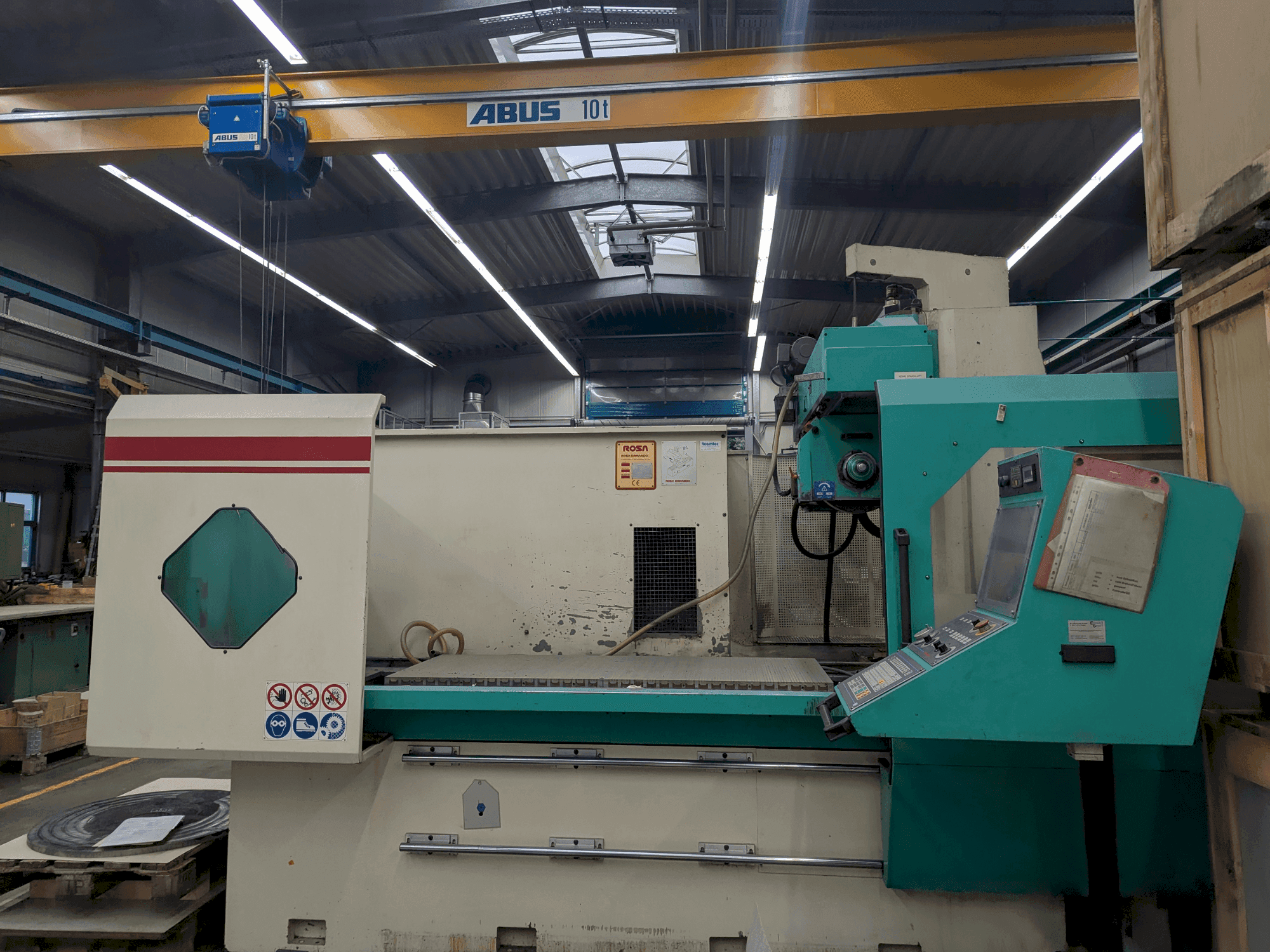 Front view of ROSA ERMANDO Linea Silver 16.8  machine