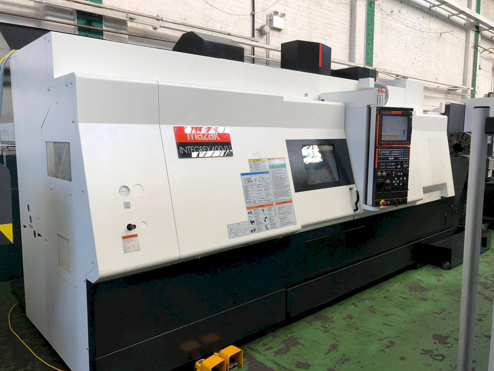 Front view of Mazak Integrex 400-IV machine